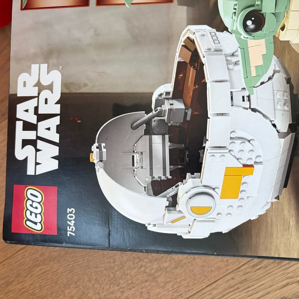 LEGO 75403 Star Wars Grogu in White Hover-Pram Set
